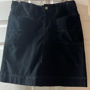 Athleta Velvet Skirt